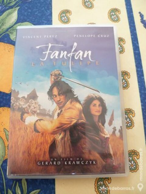 Dvd fanfan la tulipe film cinma perez vincent TV 3 Fves (57)