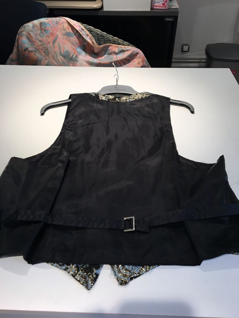 Gilet or et bleu T42/44 Vêtements