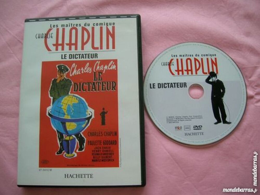 DVD LE DICTATEUR Charlie Chaplin DVD et blu-ray