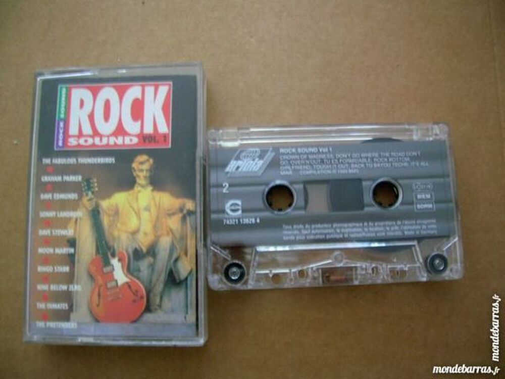 K7 ROCK SOUND Volume 1 Compilation CD et vinyles