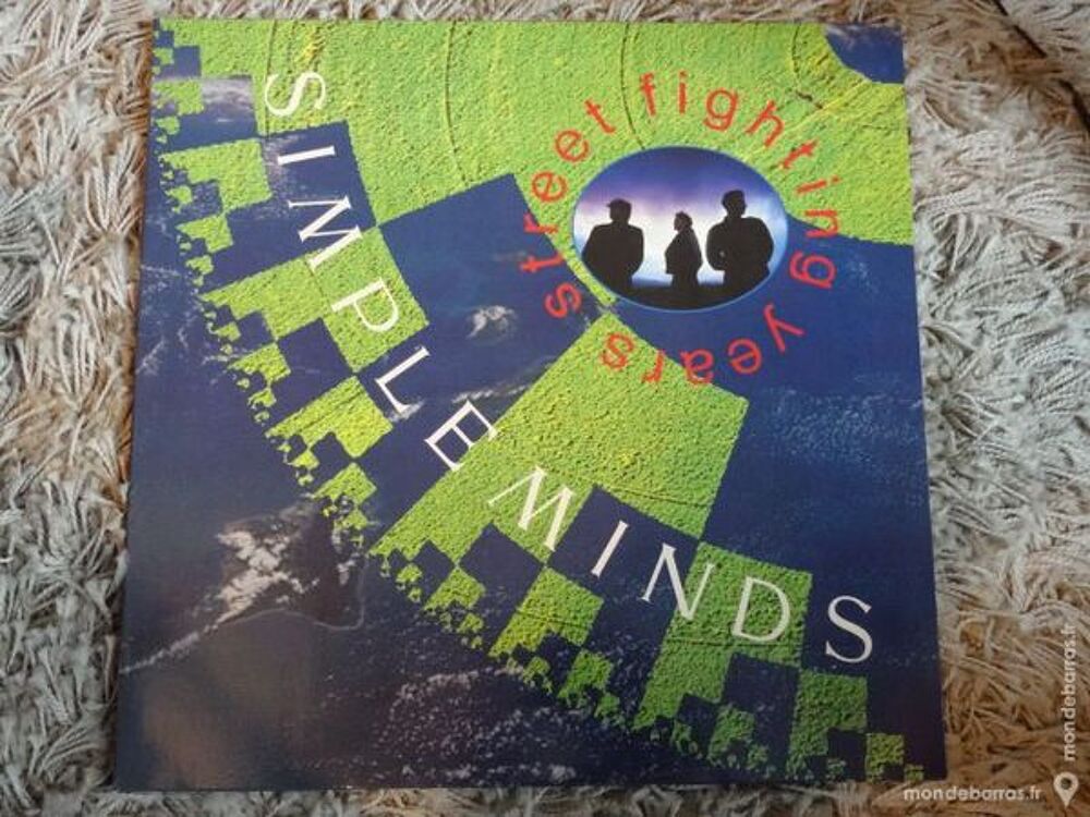 33T VINYL SIMPLE MINDS ?– Street Fighting Years CD et vinyles