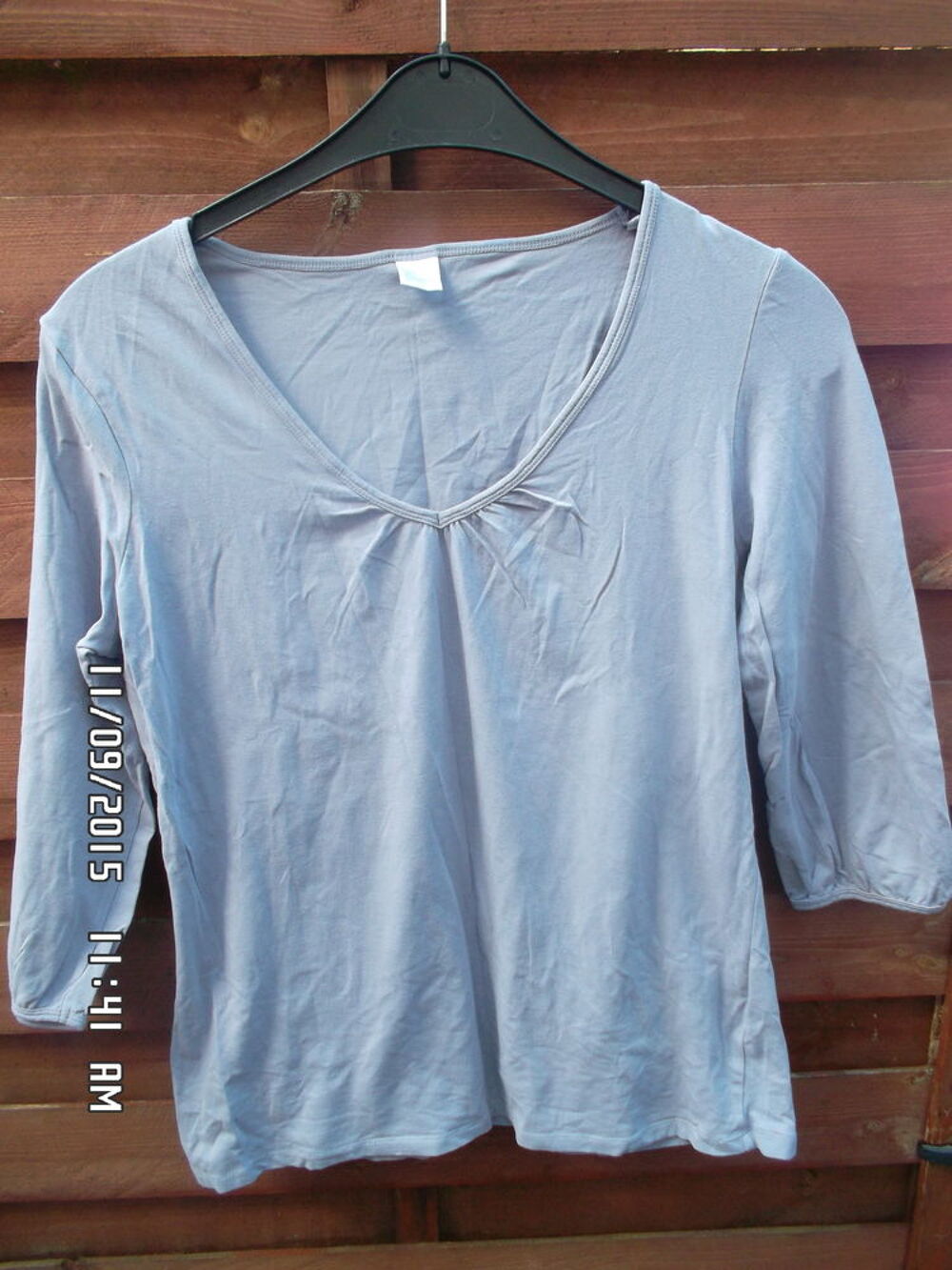 HAUT MAUVE CAMAIEU*JUSTE 1E*KIKI60230 Vêtements