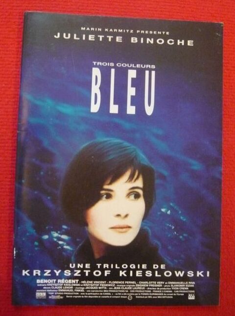 Dossier de presse de Trois couleurs Bleu (1993) - Kieslowski 40 Sucy-en-Brie (94)
