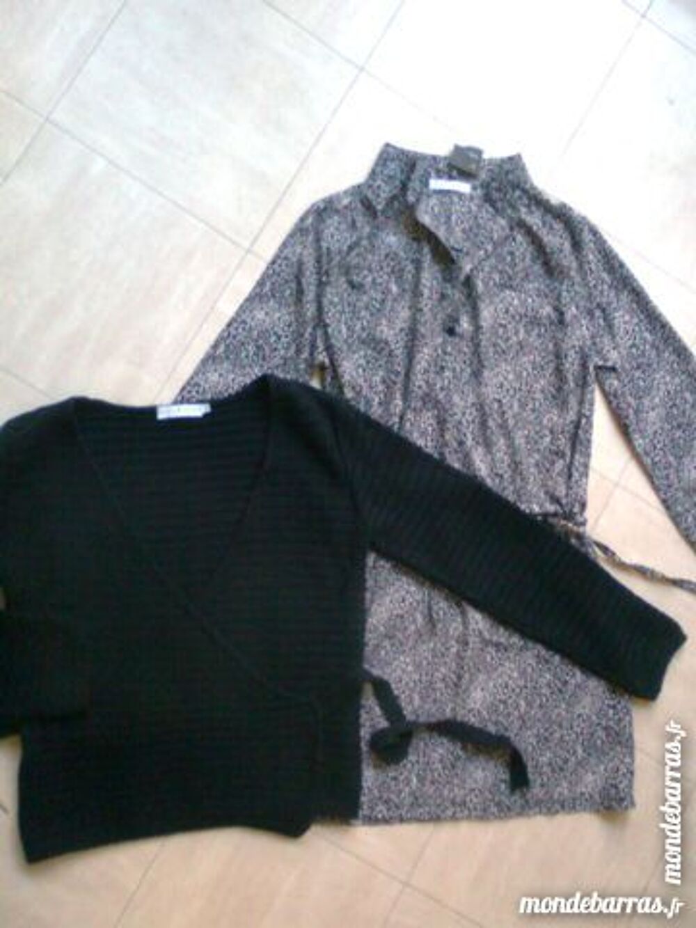 ROBE tunique - cardigan - L - zoe Vêtements
