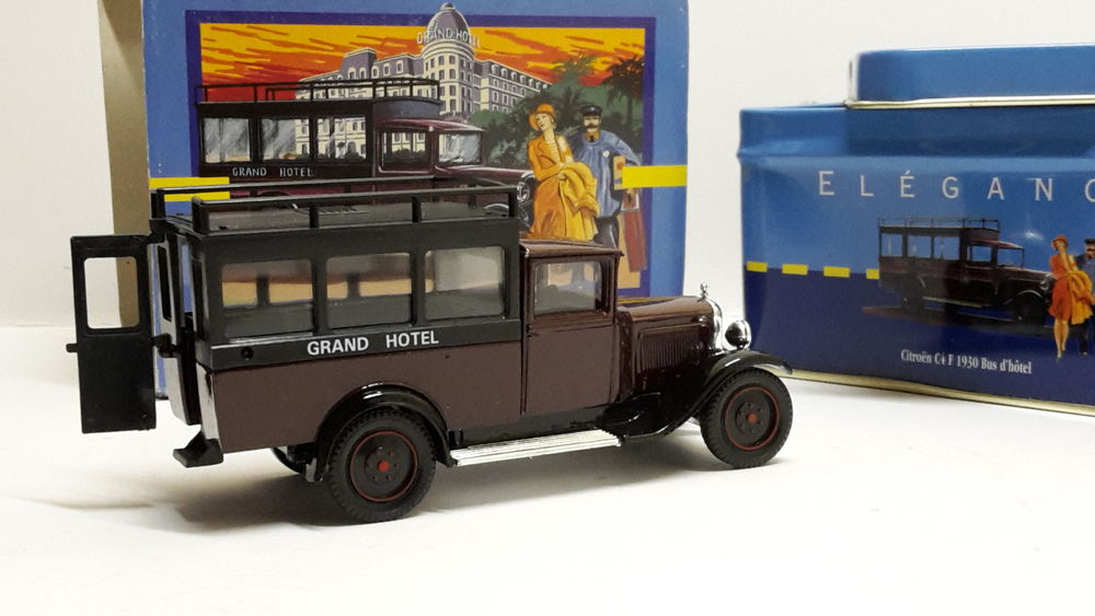 Citro&euml;n C4 Palace H&ocirc;tel 1930 - boite m&eacute;tal 