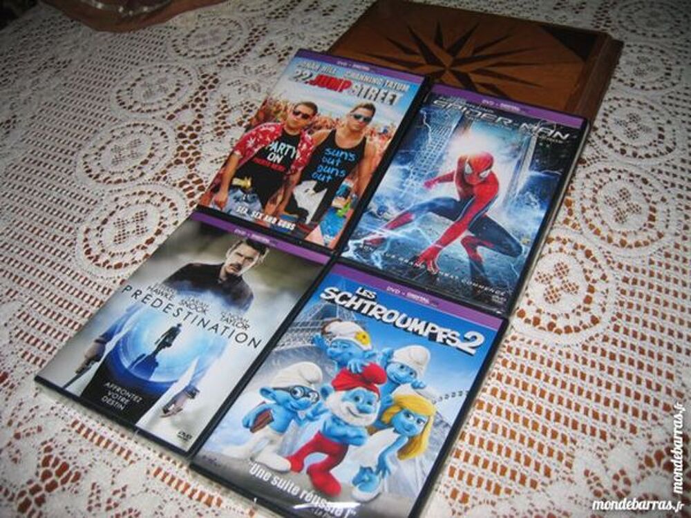 4 dvd varies DVD et blu-ray