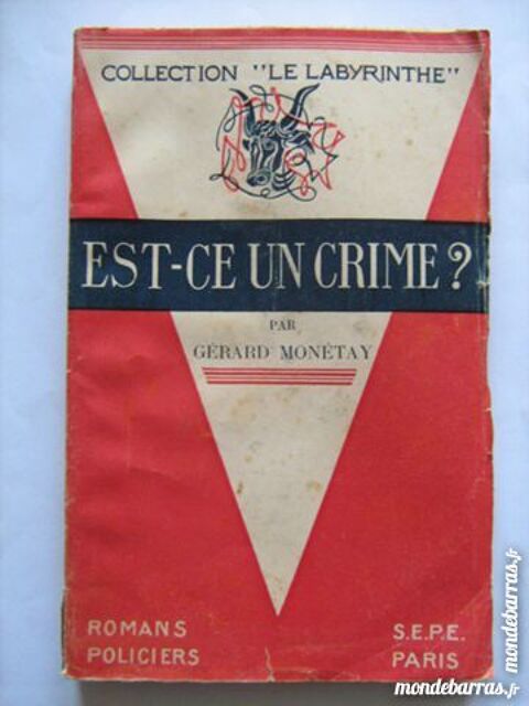 EST CE UN CRIME ?  roman policier 4 Brest (29)