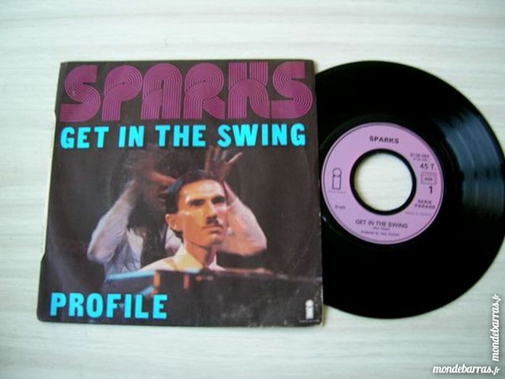 45 TOURS SPARKS Get in the swing CD et vinyles