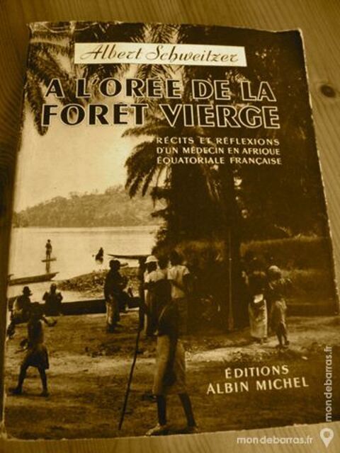 A L'Or�e de la For�t Vierge de A.Schweitzer - 1952 6 Villeurbanne (69)