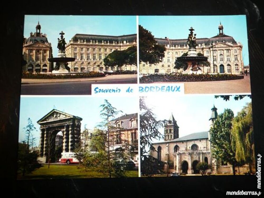 Carte postale souvenir de Bordeaux ann&eacute;e 60/70 