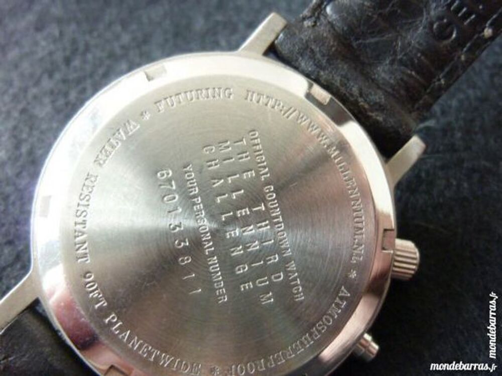 FMC DUAL TIME MILENIUM montre s&eacute;rie limit&eacute;e DIV03 Bijoux et montres