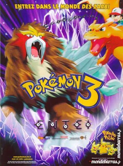 K7 Vhs: Pokemon 3 (229) 6 Saint-Quentin (02)