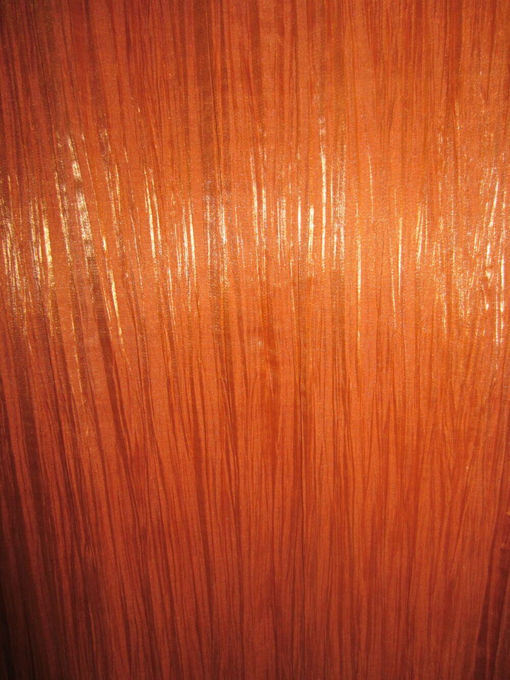 RIDEAUX ORANGE EN POLYESTER Photos/Video/TV