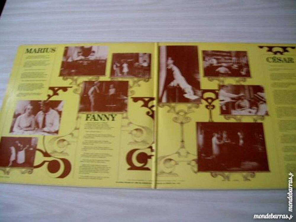 DOUBLE 33 TOURS LA TRILOGIE DE MARCEL PAGNOL MARIU CD et vinyles
