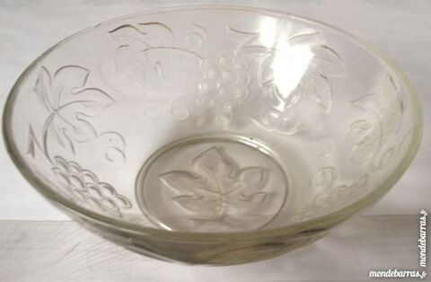 saladier verre d�cor vigne 2 Illkirch-Graffenstaden (67)
