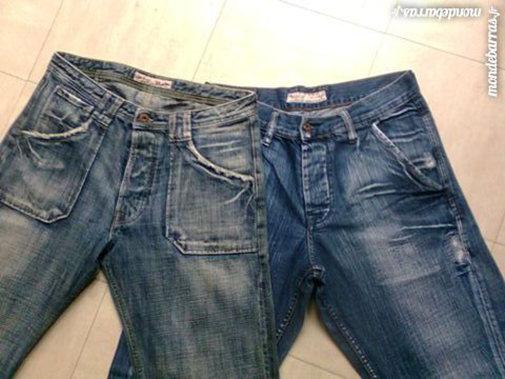 2 jeans - &laquo;pepe jeans london&raquo; - 42 - zoe Vêtements