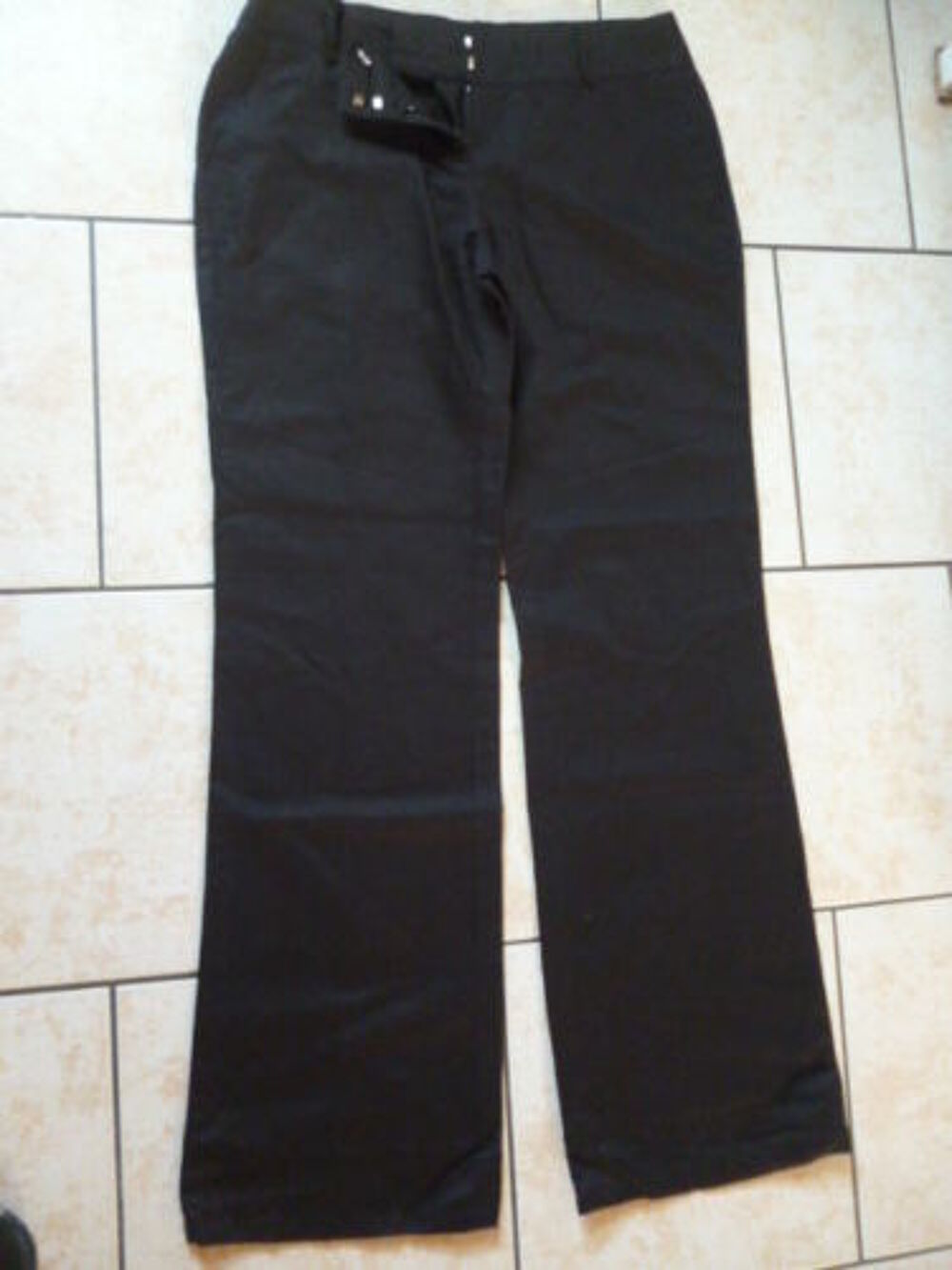 Pantalon noir femme " CAMAIEU " Taille 36 Vêtements