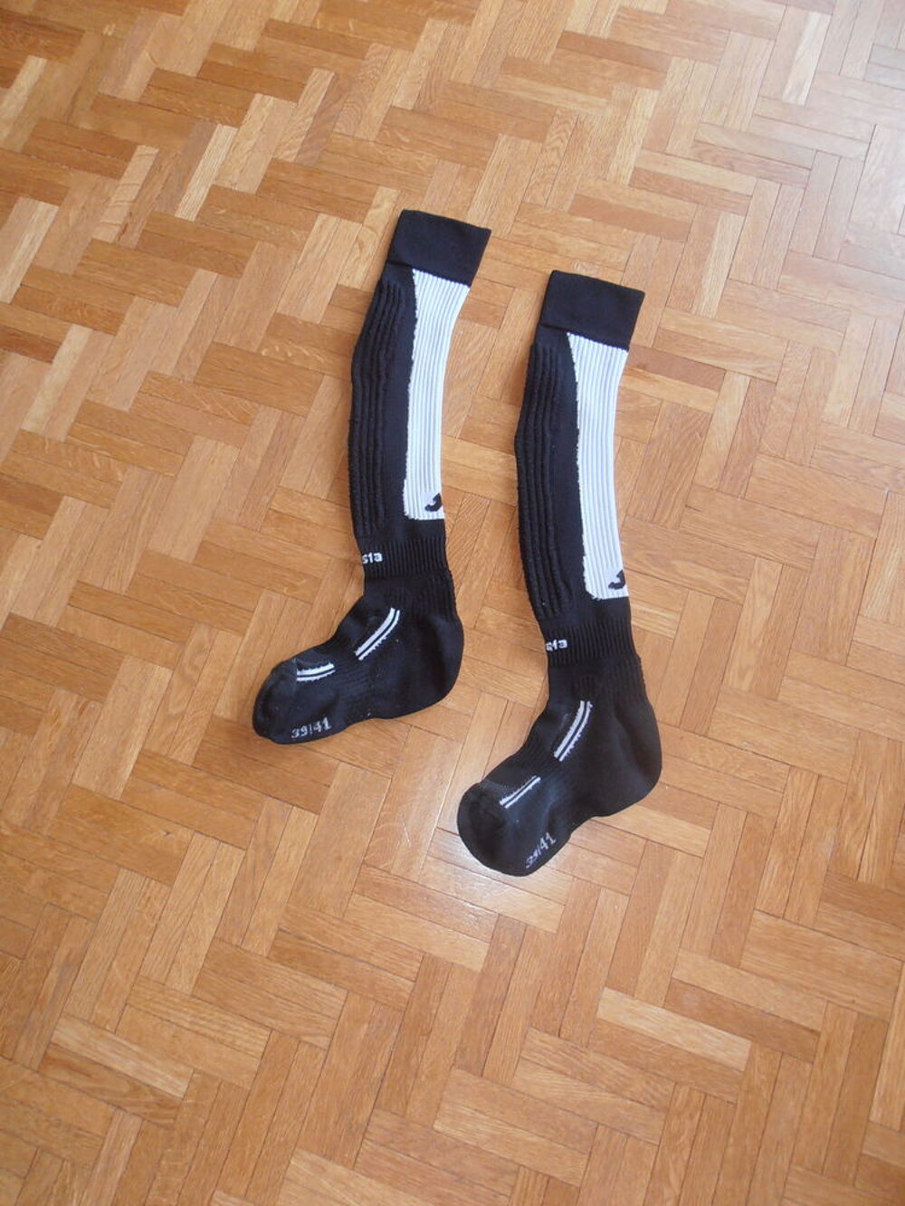Chaussettes football noires (80) Sports