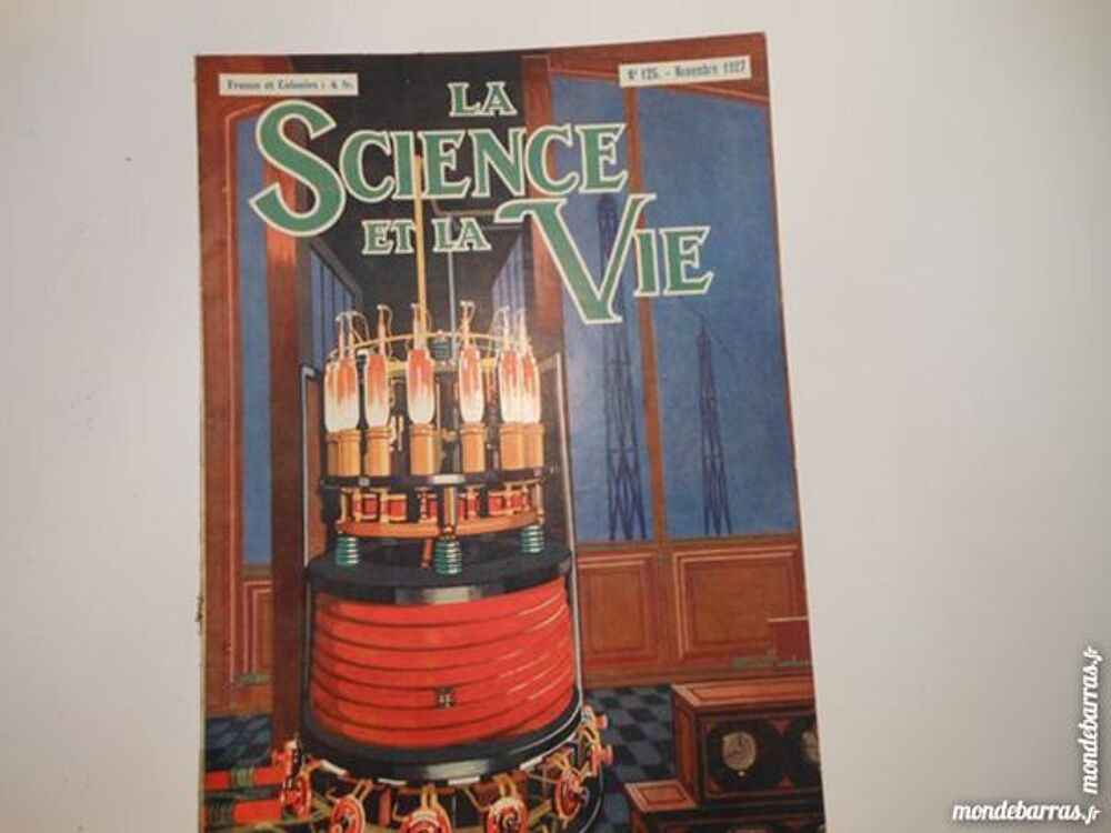 science et vie N&deg;125 de novembre 1927 Livres et BD
