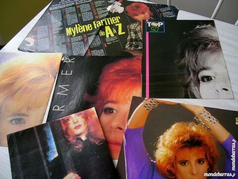 LOTS DE 5 POSTERS NEUFS MYLENE FARMER + 2 pages A à Z 26 Nantes (44)