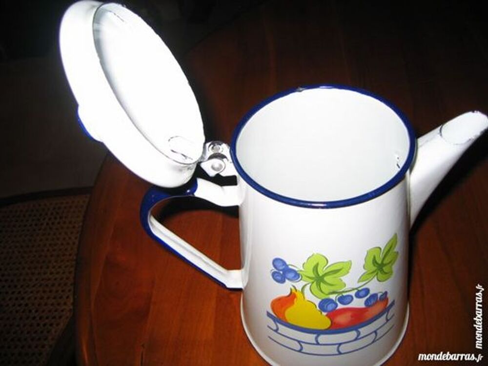 cafeti&egrave;re/ theire emaill&eacute;e Décoration