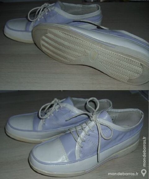 Baskets femmes en cuir, chic et lgant 50 Antibes (06)