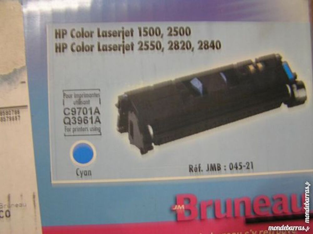 Toner cyan HP C9701A ou Q3961A Matériel informatique