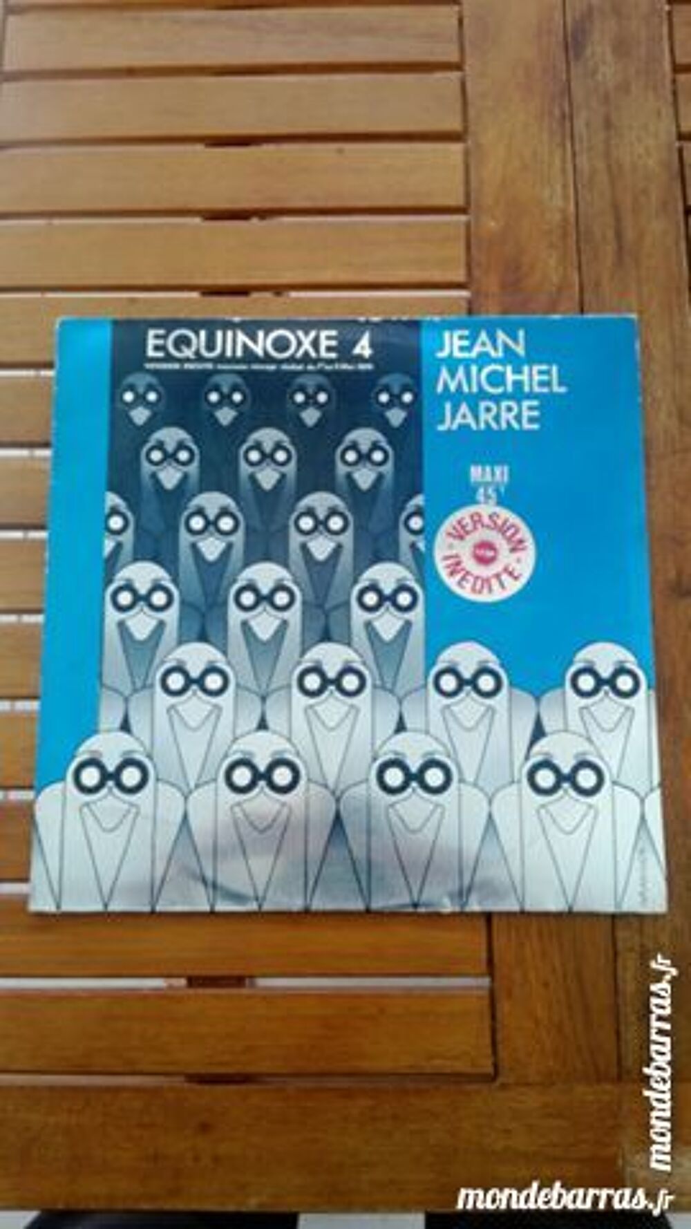 Disque vinyle Maxi 45 t &Eacute;QUINOXE 4 J M JARRE CD et vinyles