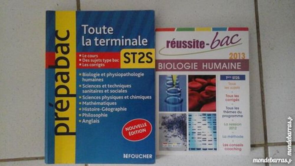 Livre ST2S Livres et BD