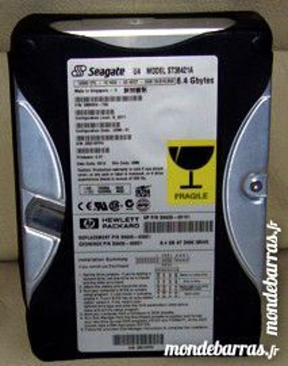 disque dur pc bureau 8,4GB seagate 5400 Matériel informatique