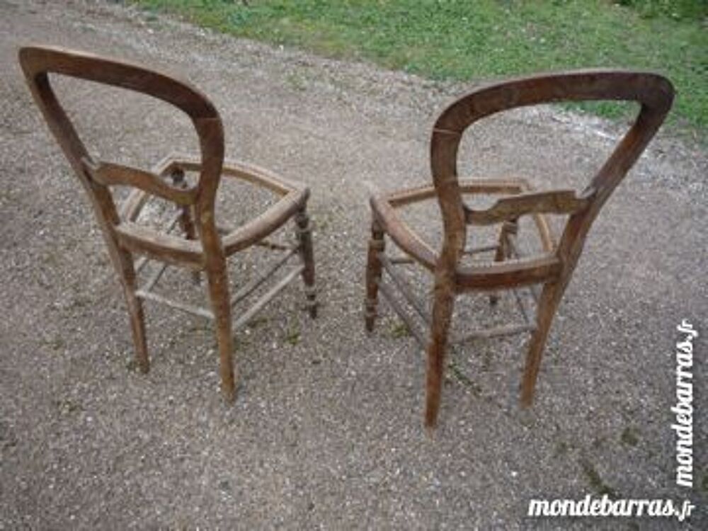 Chaise Louis Philippe en noyer Meubles