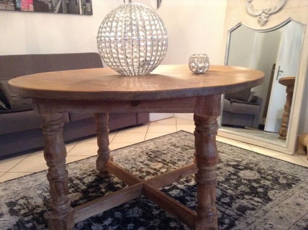 TABLE A MANGER BOIS " MIS EN DEMEURE " Meubles