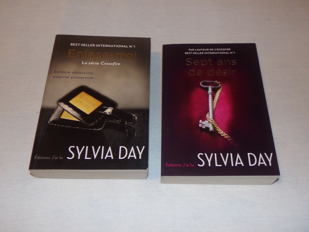 La s&eacute;rie Crossfire + Sept ans de D&eacute;sir (Sylvia Day) Livres et BD