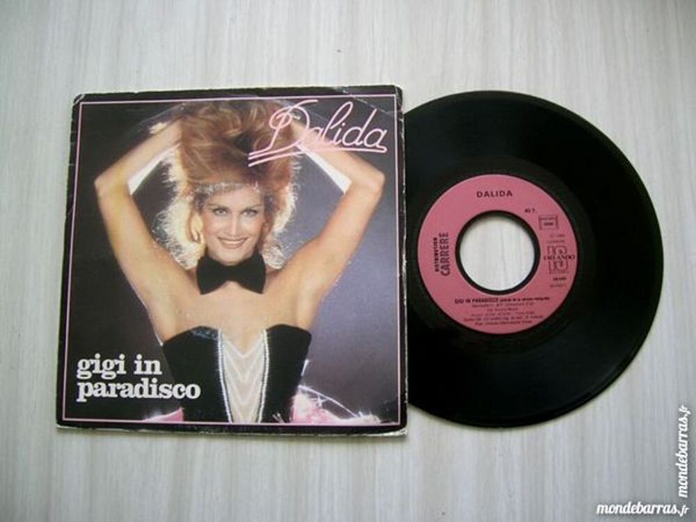 45 TOURS DALIDA Gigi in paradisco CD et vinyles