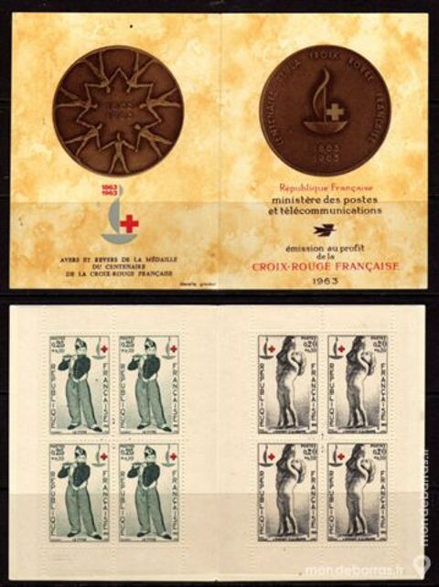 N 2012 - CARNET CROIX ROUGE 1963 4 La Seyne-sur-Mer (83)