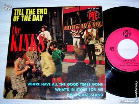 45 TOURS EP THE KINKS Till the end of the day 41 Nantes (44)