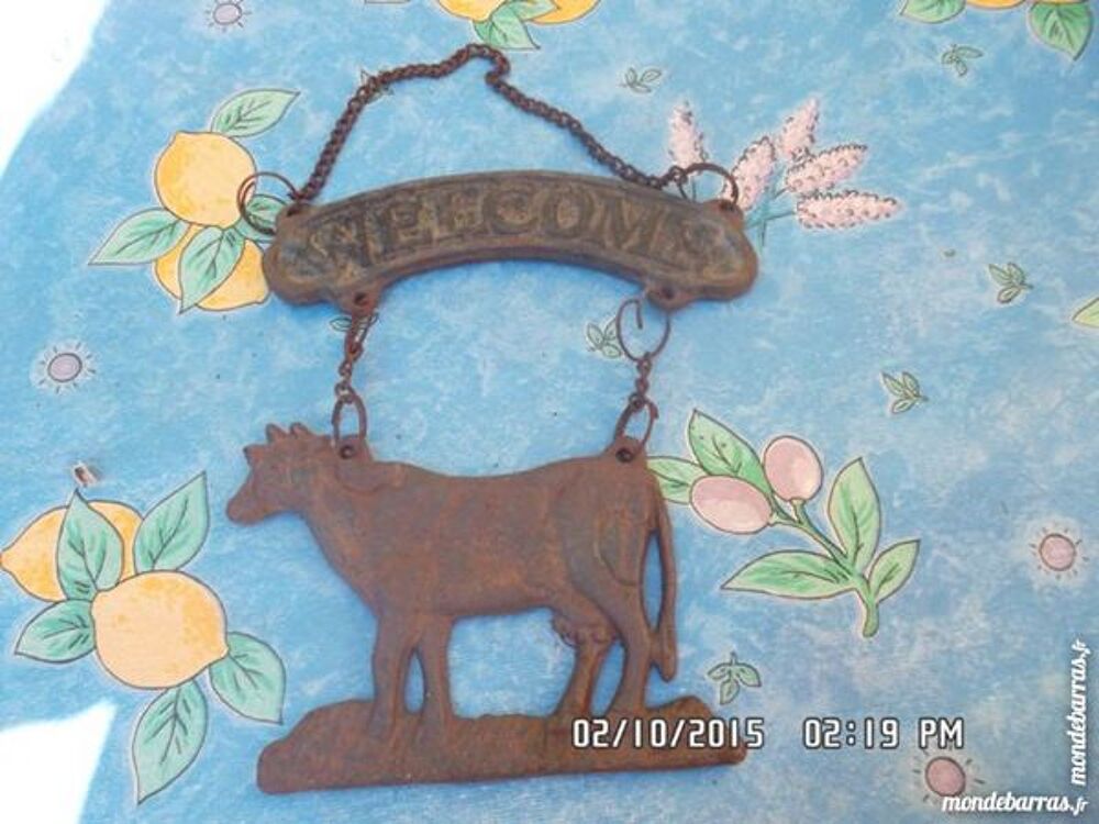 d&eacute;co vache en cuivre Décoration