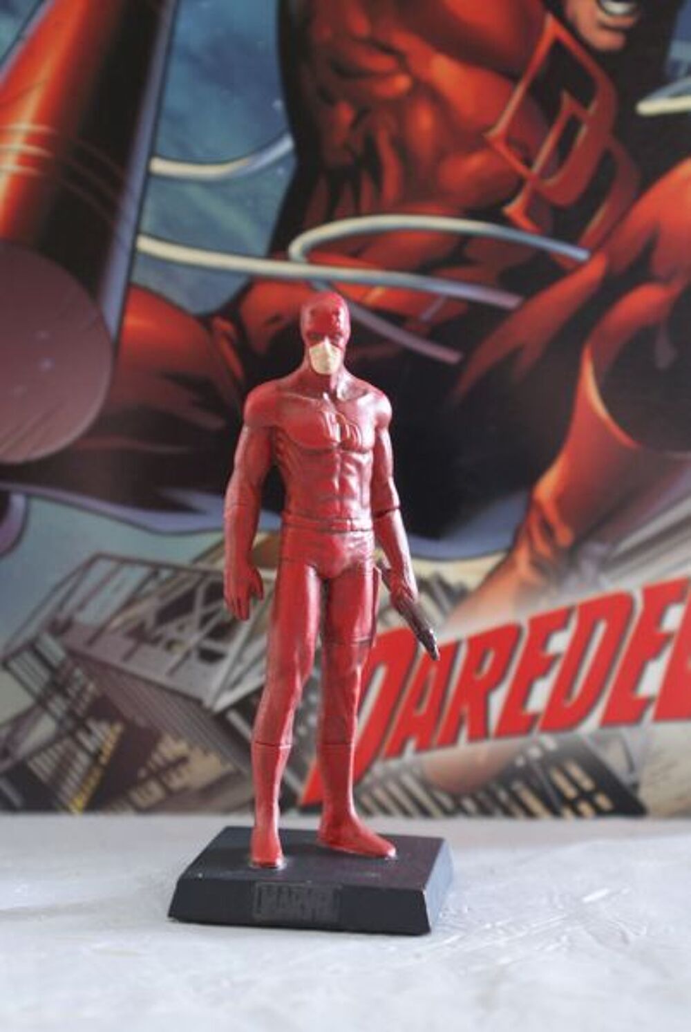 figurine en plomb "marvel eaglemoss" DAREDEVIL 