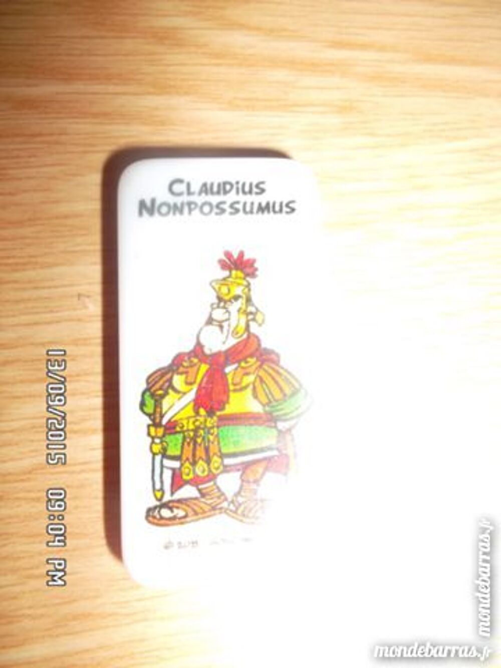 domino CLAUDIUS dans ASTERIX 
