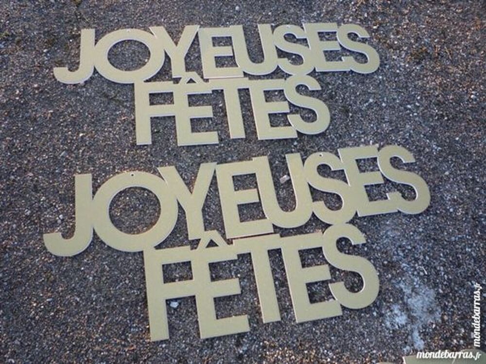 Lettre/d&eacute;coration f&ecirc;tes/No&euml;l/P&acirc;ques/anniversaire Décoration