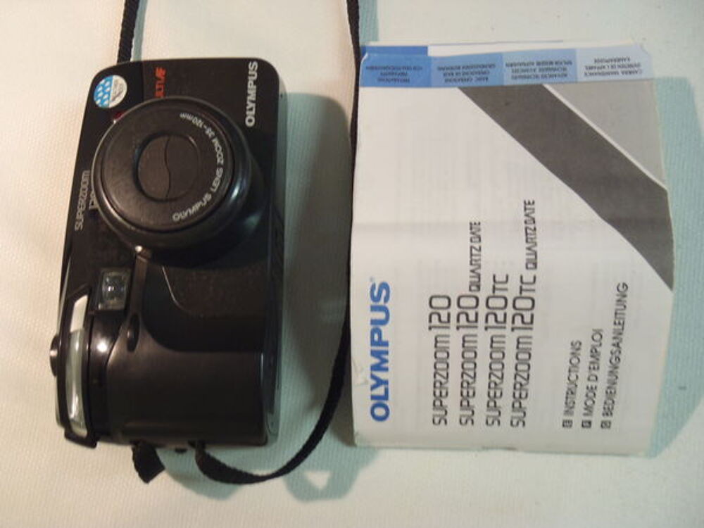 APPAREIL PHOTO ARGENTIQUE OLYMPUS SUPERZOOM 120 Photos/Video/TV