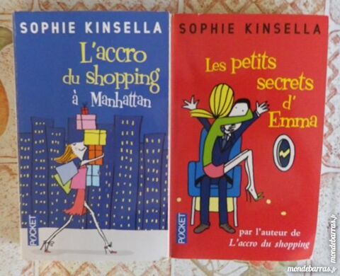 LOT DE 2 LIVRES DE SOPHIE KINSELLA 6 Attainville (95)
