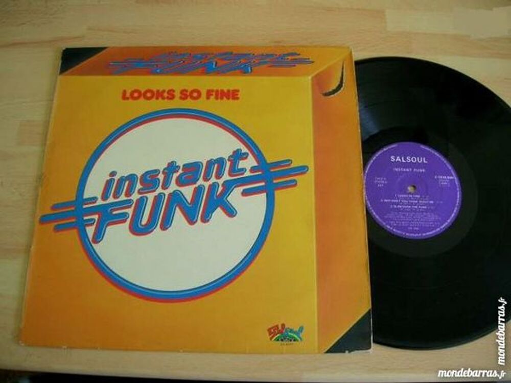 33 TOURS INSTANT FUNK Looks so fine CD et vinyles