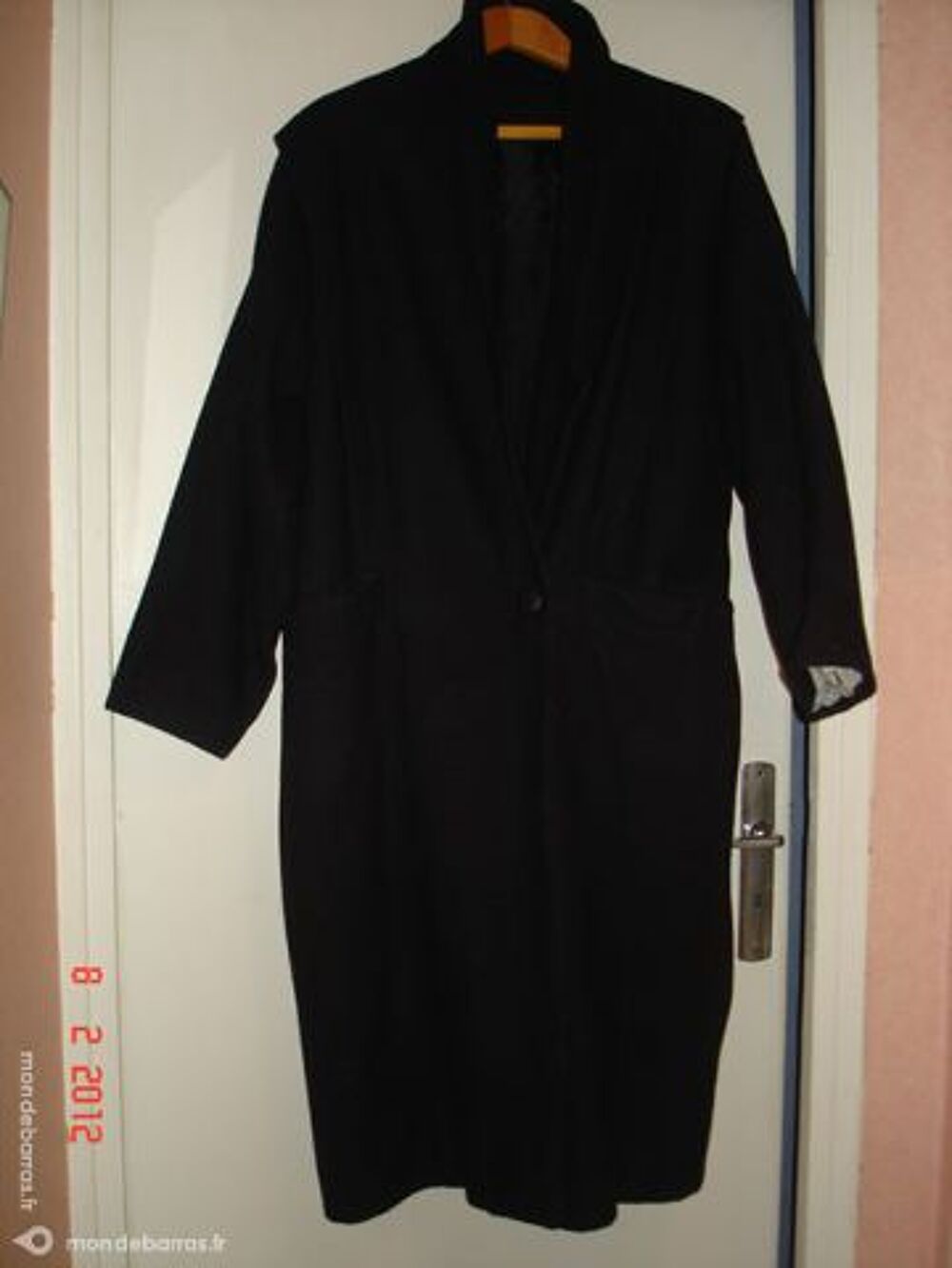 manteau noir Vêtements