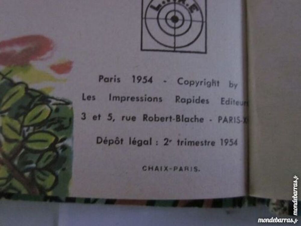LES SECRETS DE LA FORET VIERGE 1954 Livres et BD