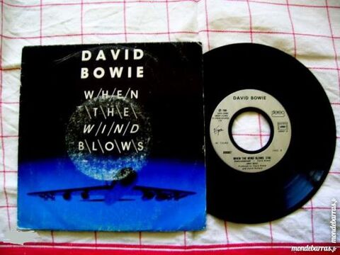 45 TOURS DAVID BOWIE When the wind blows 9 Nantes (44)