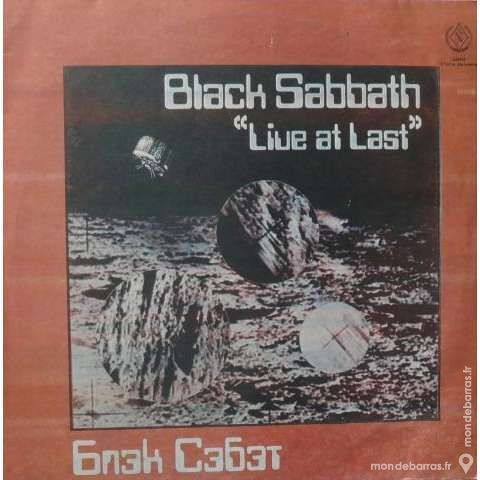 Black Sabbath � Live at last � Russie 30 Le Pontet (84)