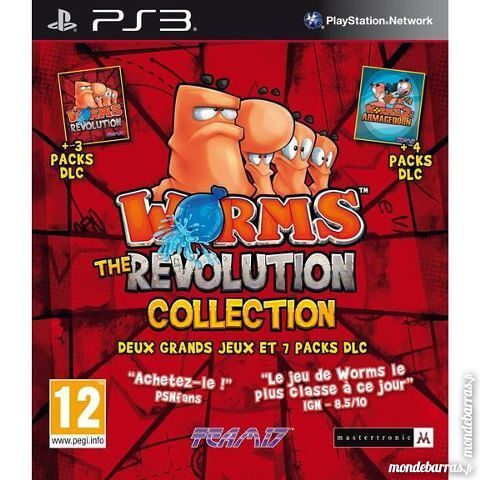 Worms The rvolution Collection Ps3 49 Courbevoie (92)
