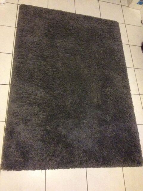 Tapis Shaggy Gris Anthracite 40 Bordeaux (33)