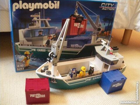 Playmobil - cargo avec grue de chargement 35 Frthun (62)